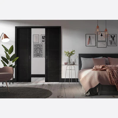 Flusso Pocket Door Double Set Interior Door - All Sizes