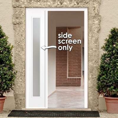 GRP Pre-Finished 1 Double Glazed Frosted Light Panel Sidelight 2032mm x 356mm - All Colours-LPD Doors-Ultra Building Supplies