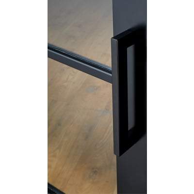 Manhattan Sullivan Matt Black Handle-LPD Doors-Ultra Building Supplies