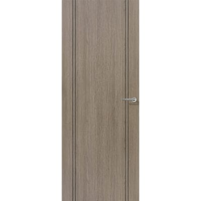 Monaco Light Grey Fully Finished Laminate Interior Fire Door FD30 - All Sizes-LPD Doors-Ultra Building Supplies