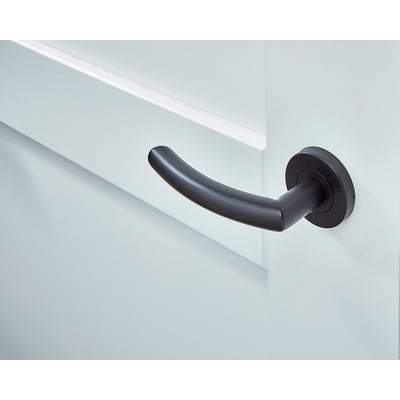 Phoenix Matt Black Handle Hardware Pack-LPD Doors-Ultra Building Supplies