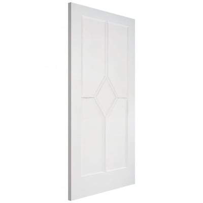 Reims White Primed Interior Door - All Sizes-LPD Doors-Ultra Building Supplies