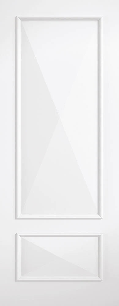 Knightsbridge White Primed 2 Panel Interior Door - All Sizes