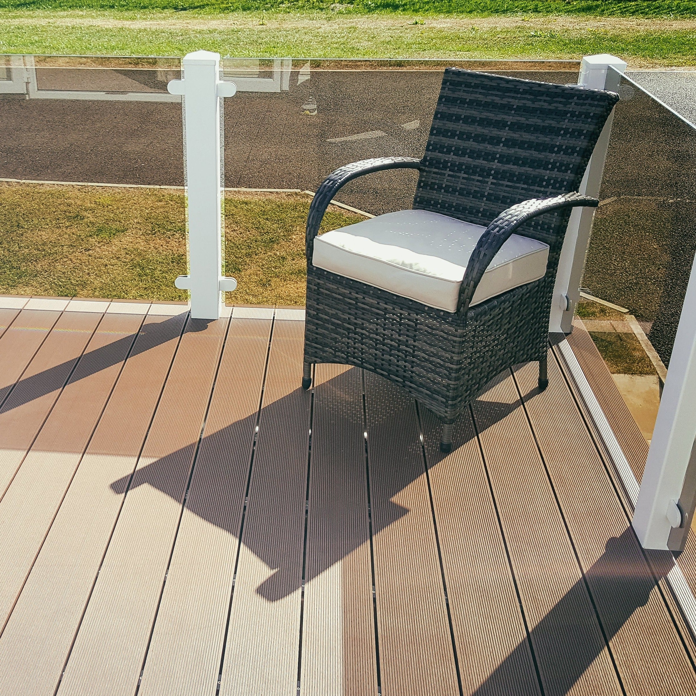 10mm Bronze Tinted Toughened Glass Balustrade Panels-Ultra Building Supplies-Ultra Building Supplies