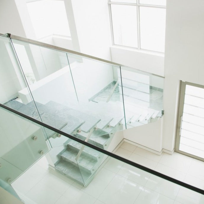 12mm Low Iron Clear Toughened Glass Balustrade Panels-Ultra Building Supplies-Ultra Building Supplies