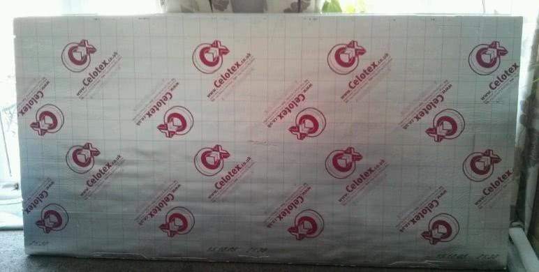 140mm Celotex XR4140 Insulation Board 2.4m x 1.2m-Celotex-Ultra Building Supplies