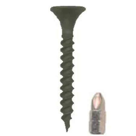 150mm Black Drywall Screws + 1 Bit (3 Boxes of 200)-vendor-unknown-Ultra Building Supplies