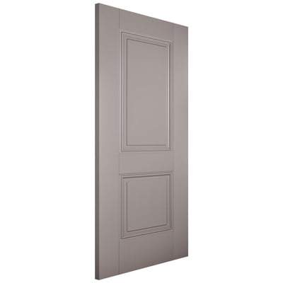 Arnhem Grey Primed 2 Panel Interior Door - All Sizes-LPD Doors-Ultra Building Supplies