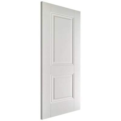 Arnhem White Primed 2 Panel Interior Fire Door FD30 - All Sizes-LPD Doors-Ultra Building Supplies