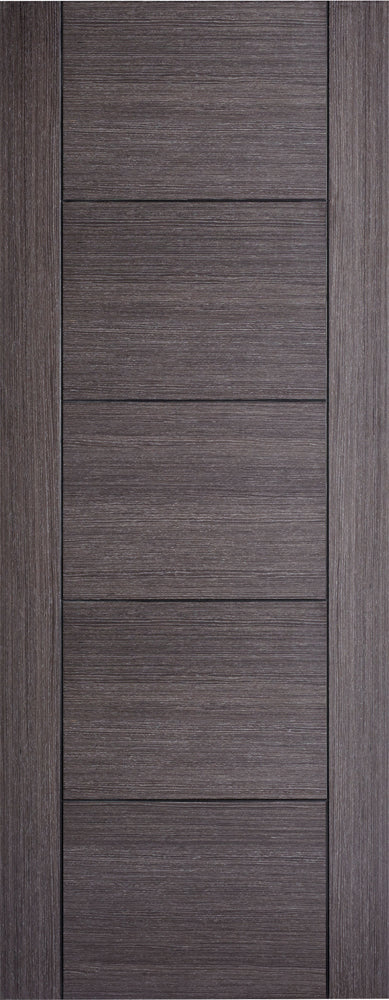 Vancouver Ash Grey Pre-Finished 5 Panel Interior Door - All Sizes