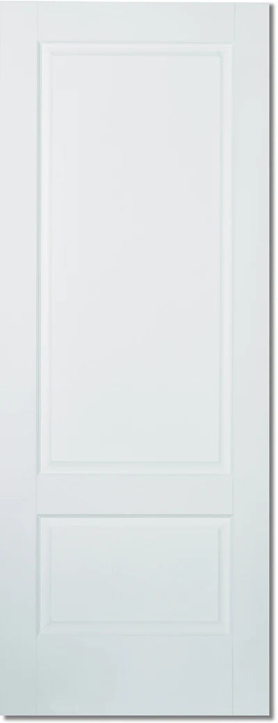 Brooklyn White Primed 2 Panel Interior Door - All Sizes