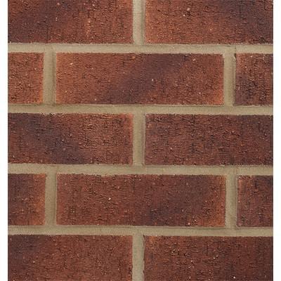 Burghley Red Rustic Facing Brick 65mm x 215mm x 102.5mm (Pack of 495)-Forterra-Ultra Building Supplies