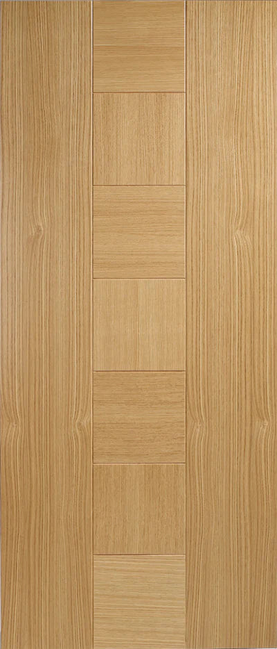 Oak Catalonia Flush Pre-Finished Internal Door - All Sizes