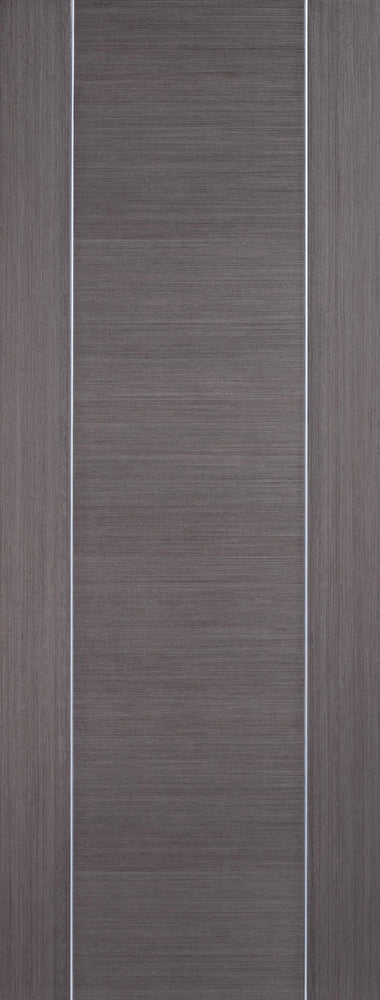 Alcaraz Chocolate Grey Pre-Finished Interior Fire Door FD30 - All Sizes