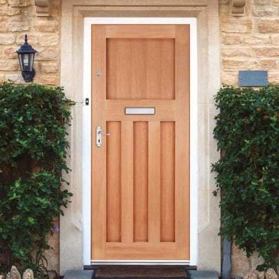 DX 30's Style Hardwood M&T External Door - All Sizes-LPD Doors-Ultra Building Supplies