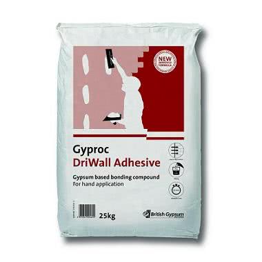 DriWall Adhesive 25kg bag-British Gypsum-Ultra Building Supplies