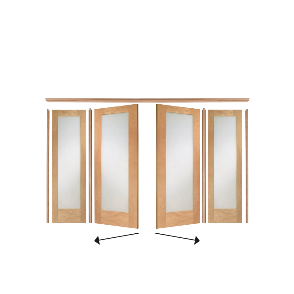Easi-Frame Oak Internal Door System