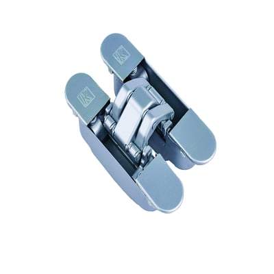 Eclipse Concealed Matt Chrome Hinge (Pack of 2)-LPD Doors-Ultra Building Supplies