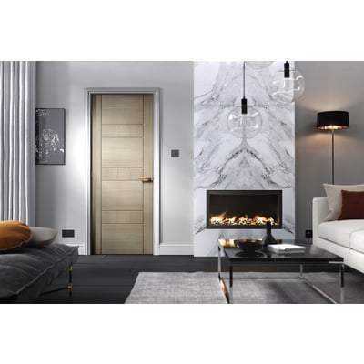 Edmonton Light Grey Pre-Finished Interior Fire Door FD30 - All Sizes-LPD Doors-Ultra Building Supplies