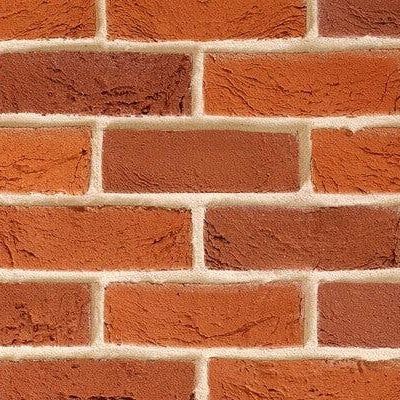 Fine Handmade Textured Red Blend Brick (Pack of 625)-Tbs-Ultra Building Supplies