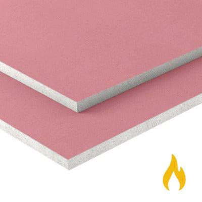 Fire Resistant Plasterboard Tapered Edge (2.4m x 1.2m) - All Sizes-Gypfor-Ultra Building Supplies