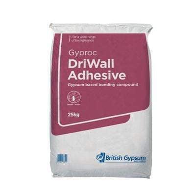 Gyproc Driwall Adhesive 25Kg - 560 Bags (56 Bags x 10 Pallets) Half Load-British Gypsum-Ultra Building Supplies