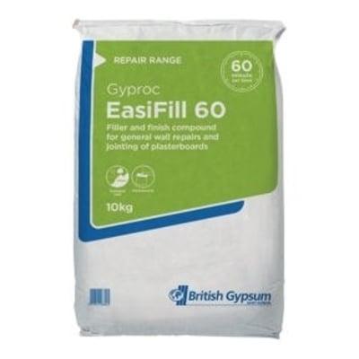 Gyproc Easi-Fill 60 10Kg Bag-British Gypsum-Ultra Building Supplies