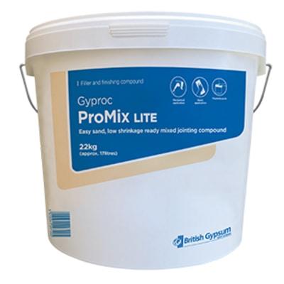 Gyproc ProMix Lite Joint Cement 17L-British Gypsum-Ultra Building Supplies