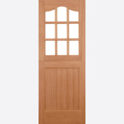 Stable Hardwood M&T 9 Unglazed Light Panels External Door - All Sizes