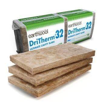 Knauf DriTherm 32 Mineral Wool Cavity Slabs (455mm x 1200mm) - All Sizes-Knauf-Ultra Building Supplies