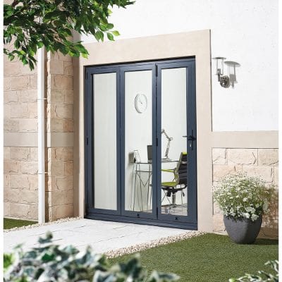 LPD ALuvu Anthracite Grey Folding Sliding External Door - All Sizes-LPD Doors-Ultra Building Supplies