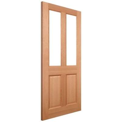 Malton Hardwood Dowelled 2 Unglazed Light Panels External Door - All Sizes-LPD Doors-Ultra Building Supplies