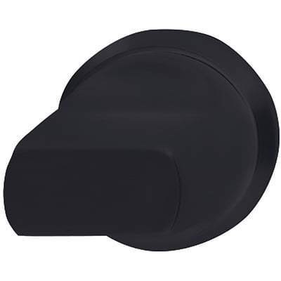 Manhattan Thumb Turn Matt Black-LPD Doors-Ultra Building Supplies