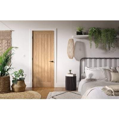 Oak Belize Un-Finished Internal Door - All Sizes-LPD Doors-Ultra Building Supplies
