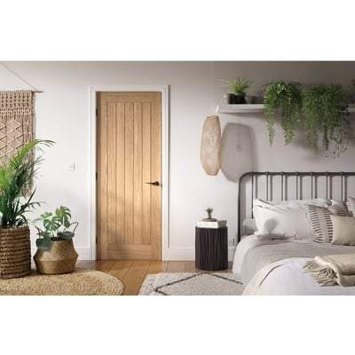 Oak Belize Un-Finished Internal Fire Door FD30 - All Sizes-LPD Doors-Ultra Building Supplies