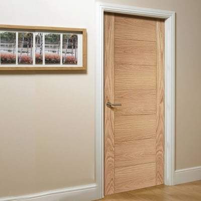 Oak Carini Pre-Finished Flush Internal Door - All Sizes-LPD Doors-Ultra Building Supplies