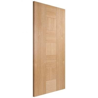 Oak Catalonia Flush Pre-Finished Internal Door - All Sizes-LPD Doors-Ultra Building Supplies