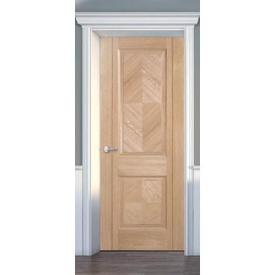 Oak Madrid 2 Panel Pre-Finished Internal Door - All Sizes-LPD Doors-Ultra Building Supplies