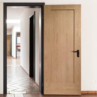 Oak Pattern 10 - 1 Panel Un-Finished Internal Door - All Sizes-LPD Doors-Ultra Building Supplies
