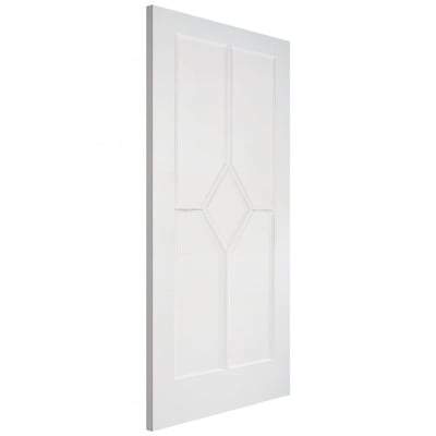 Reims White Primed Interior Door - All Sizes-LPD Doors-Ultra Building Supplies