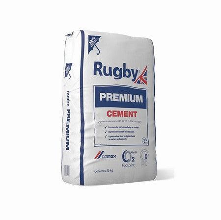 Rugby Premium Cement 25kg (Paper Bag)-Ultra Building Supplies-Ultra Building Supplies