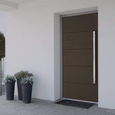 Santandor Embossed GRP Smoked Oak Pre-Finished External Door - All Sizes-LPD Doors-Ultra Building Supplies