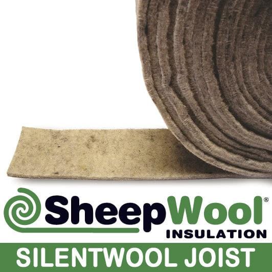 Sheepwool SilentWool Joist Insulation - 0.1m x 10m-Sheepwool-Ultra Building Supplies
