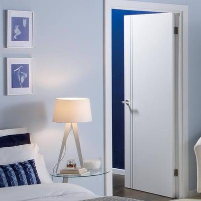 Sierra Blanco White Pre-Finished Interior Door - All Sizes-LPD Doors-Ultra Building Supplies