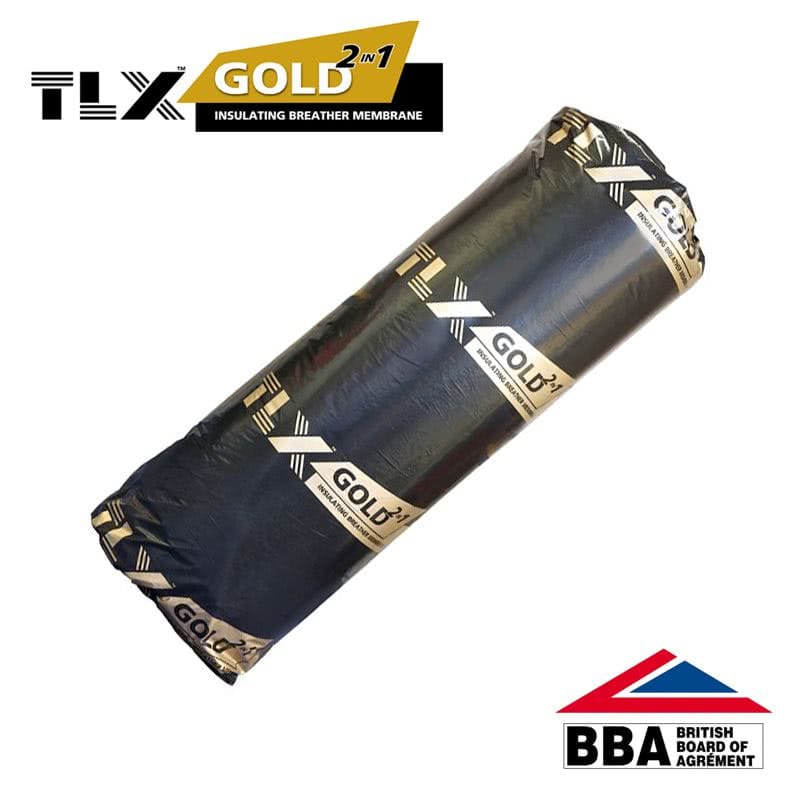 Thinsulex TLX Gold Multifoil 1.2m x 10m (12m2 roll)-Thinsulex-Ultra Building Supplies