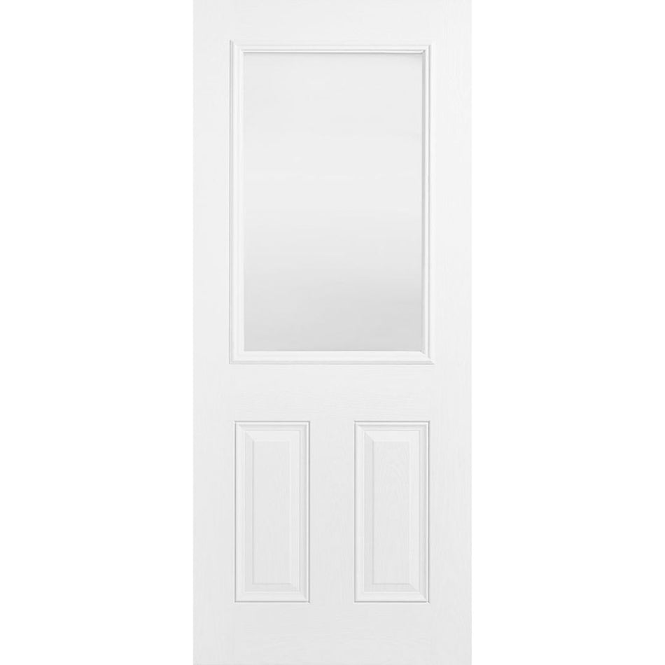 78X33 BROOKLYN 2P SOLID WHITE PRIMED