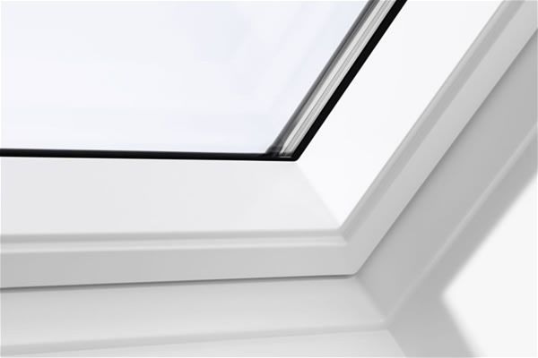 VELUX GGU 0070 White Laminated Centre Pivot Roof Window - All Sizes-Velux-Ultra Building Supplies
