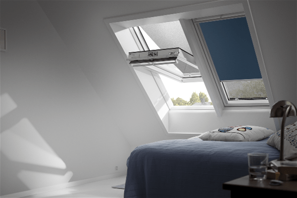 VELUX GGU 0070 White Laminated Centre Pivot Roof Window - All Sizes-Velux-Ultra Building Supplies