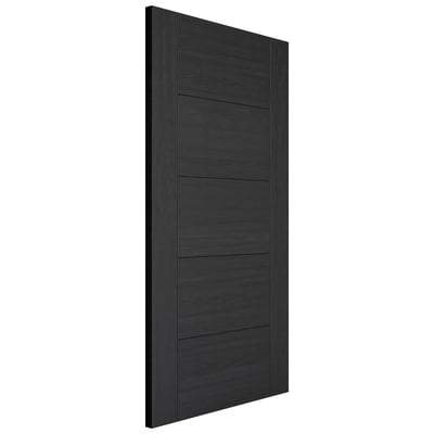 Vancouver Charcoal Black Pre-Finished 5 Panel Interior Fire Door FD30 - All Sizes-LPD Doors-Ultra Building Supplies