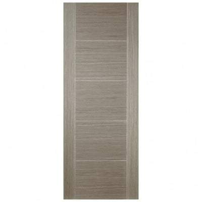 Vancouver Light Grey Pre-Finished 5 Panel Interior Fire Door FD30 - All Sizes-LPD Doors-Ultra Building Supplies